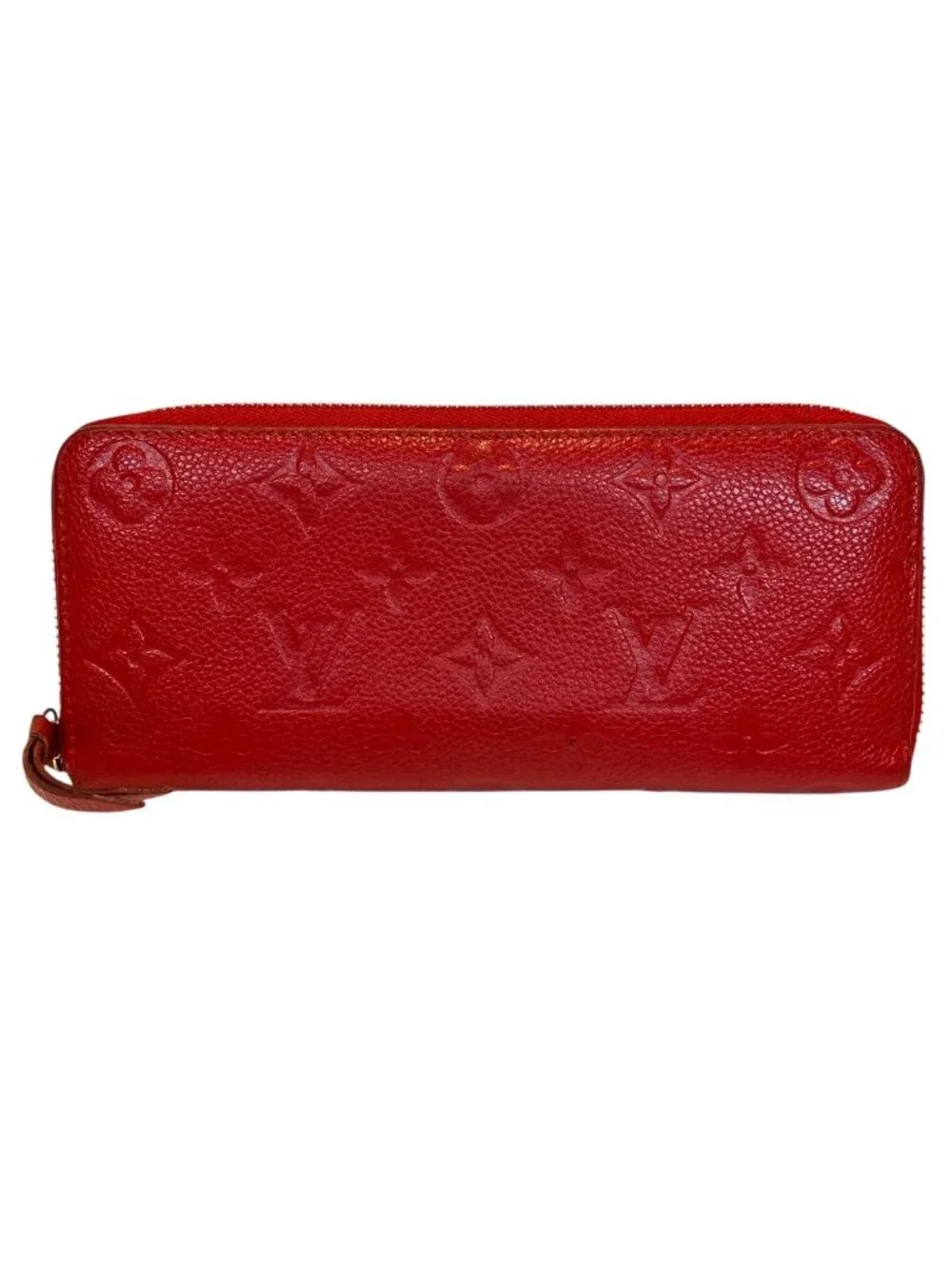 Louis Vuitton Portefeuille Clemence Monogram Empreinte Wallet Canvas
